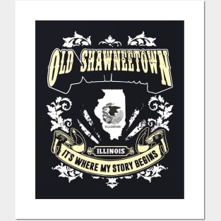 Old Shawneetown Ill Inois It Is Where My Story Begin 70s Posters and Art